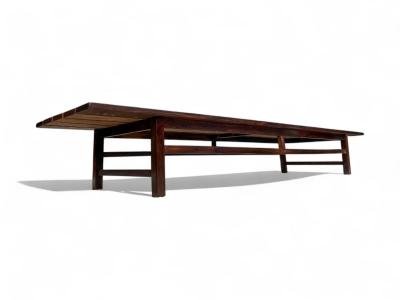 Joaquim Tenreiro Bench in Rosewood Att to Joaquim Tenreiro 1960s Lot 318A
