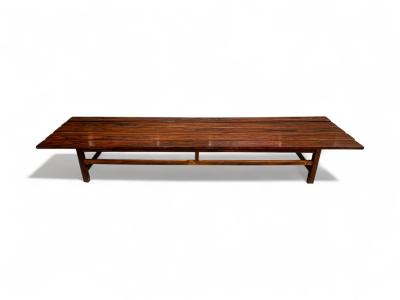 Joaquim Tenreiro Bench in Rosewood Att to Joaquim Tenreiro 1960s Lot 318A