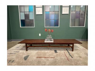 Joaquim Tenreiro Bench in Rosewood Att to Joaquim Tenreiro 1960s Lot 318A