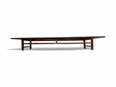 Joaquim Tenreiro Bench in Rosewood Att to Joaquim Tenreiro 1960s Lot 318A