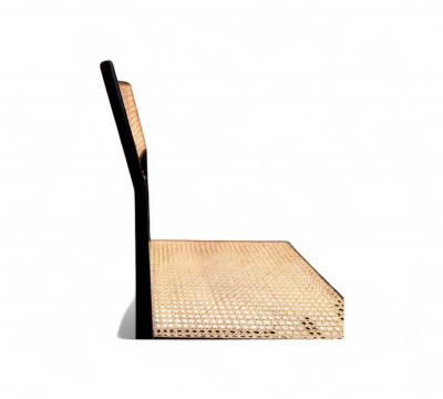 Joaquim Tenreiro Brazilian Mid century Modern Chair in Rosewood Cane Joaquim Tenreiro 1950s