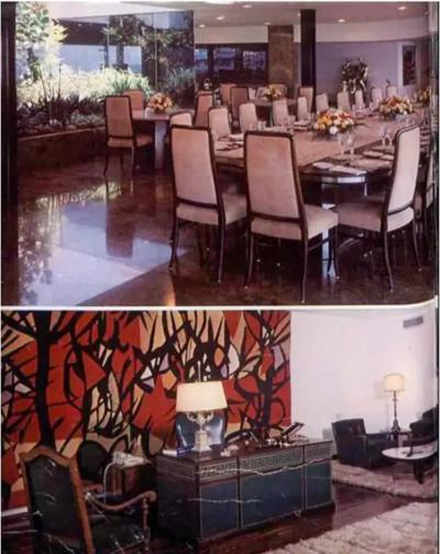 Joaquim Tenreiro Brazilian Modern 10 Chair Set in Hardwood Beige Leather Joaquim Tenreiro 1960s