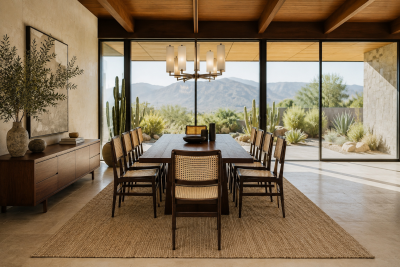 Joaquim Tenreiro Brazilian Modern Set of Ten Chairs in Rosewood Cane Joaquim Tenreiro 1960s