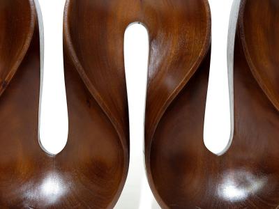 Joaquim Tenreiro Brazilian Wall Sculpture Movimento Joaquim Tenreiro