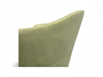 Joaquim Tenreiro Concha Armchair in Ultra Suede Att to Joaquim Tenreiro 1950s Lot 138V2