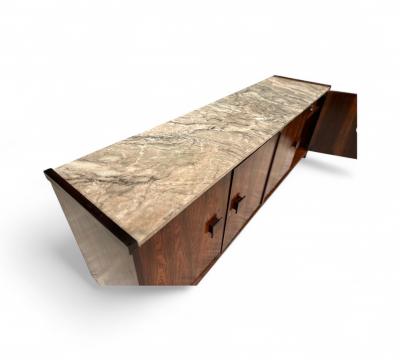 Joaquim Tenreiro Credenza in Rosewood att to Joaquim Tenreiro for Laubitsch Hirth 1940s