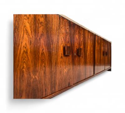 Joaquim Tenreiro Credenza in Rosewood att to Joaquim Tenreiro for Laubitsch Hirth 1940s
