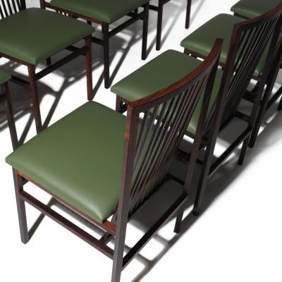 Joaquim Tenreiro Eight Estrutural Structural Brazil Modern Chairs
