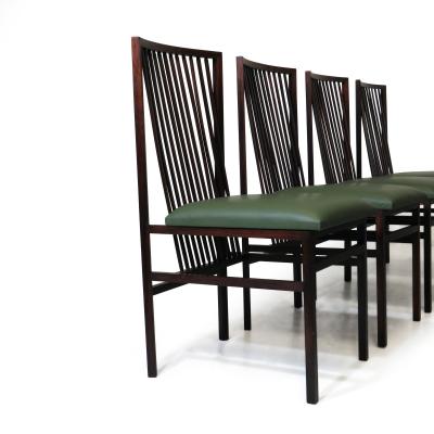 Joaquim Tenreiro Eight Estrutural Structural Brazil Modern Chairs