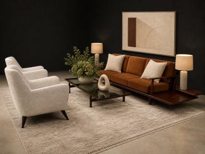 Joaquim Tenreiro Joaquim Tenreiro Armchairs Hardwood with Ebonized Legs Brazil 1950s