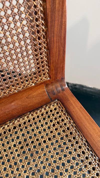 Joaquim Tenreiro Mid Century Modern Low chair by Joaquim Tenreiro Brazil 1960s