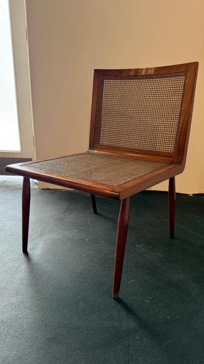 Joaquim Tenreiro Mid Century Modern Low chair by Joaquim Tenreiro Brazil 1960s