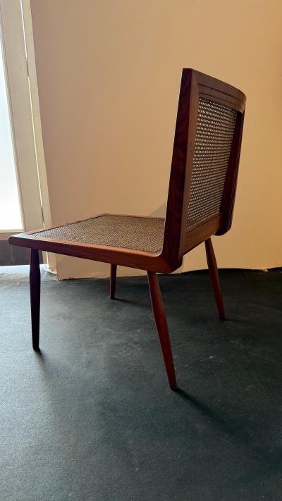 Joaquim Tenreiro Mid Century Modern Low chair by Joaquim Tenreiro Brazil 1960s