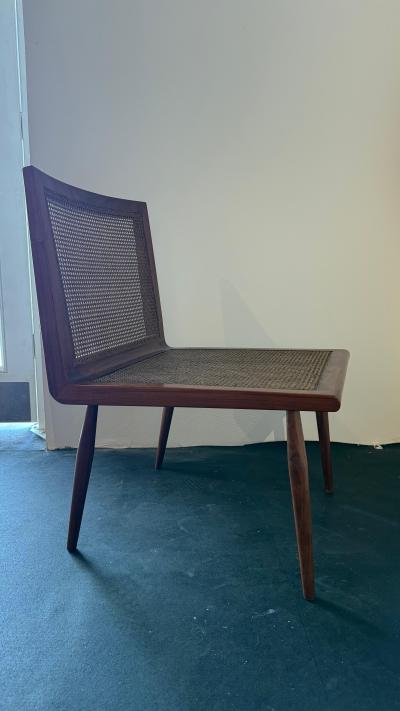 Joaquim Tenreiro Mid Century Modern Low chair by Joaquim Tenreiro Brazil 1960s