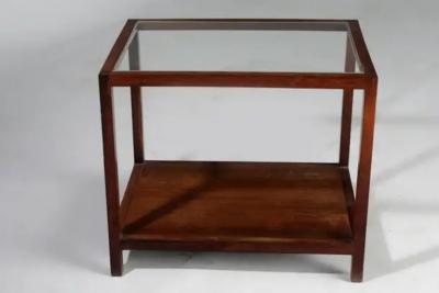 Joaquim Tenreiro Mid Century Modern Pair of Side Tables by Joaquim Tenreiro Brazil 1960s