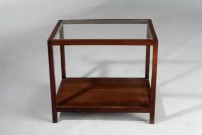 Joaquim Tenreiro Mid Century Modern Pair of Side Tables by Joaquim Tenreiro Brazil 1960s