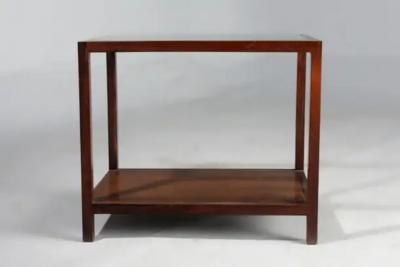 Joaquim Tenreiro Mid Century Modern Pair of Side Tables by Joaquim Tenreiro Brazil 1960s