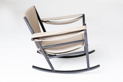 Joaquim Tenreiro Mid Century Modern Rocking Chair by Joaquim Tenreiro 1950s