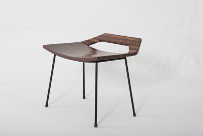 Joaquim Tenreiro Mid Century Modern Stool by Joaquim Tenreiro Brazil 1960s