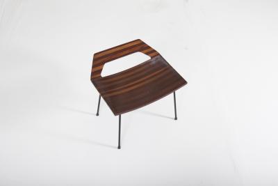Joaquim Tenreiro Mid Century Modern Stool by Joaquim Tenreiro Brazil 1960s