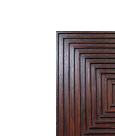 Joaquim Tenreiro Muxarabi Rosewood Wall Sculpture