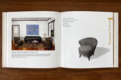 Joaquim Tenreiro Pair of Concha Armchairs in Green Suede Joaquim Tenreiro 1960s