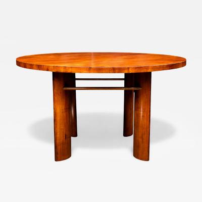 Joaquim Tenreiro Round Dining Table in Cavi na Wood by Joaquim Tenreiro Brazil 1950s Lot 761B