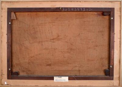 Joaquin Dominguez Becquer Dancers in a Courtyard