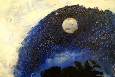 Joaquin Peinado Ch teau under the Moon