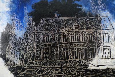 Joaquin Peinado Ch teau under the Moon
