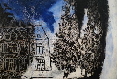 Joaquin Peinado Ch teau under the Moon