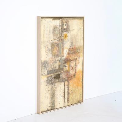 Joe Caroff MC Abstract Color Field Still Life entitled Foyer in Oil On Canvas Joe Caroff