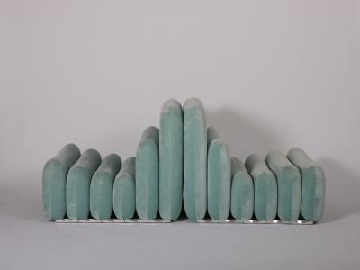 Joe Colombo Additional System armchairs and ottomans by Joe Colombo for Sormani c1968