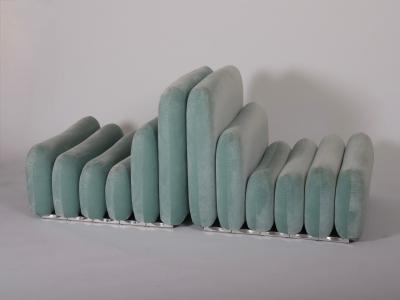 Joe Colombo Additional System armchairs and ottomans by Joe Colombo for Sormani c1968