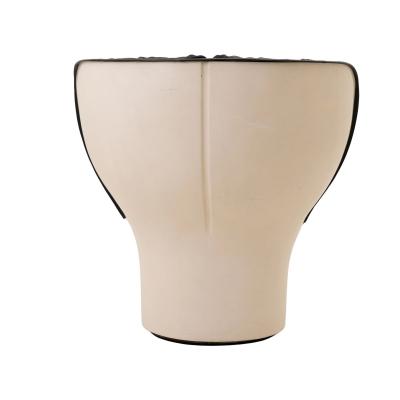 Joe Colombo Elda Chair Joe Colombo Comfort Black and Creme Italy circa 1970