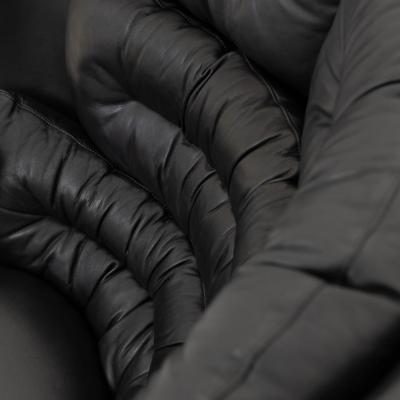 Joe Colombo Elda Chair Joe Colombo Comfort Black and Creme Italy circa 1970