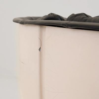 Joe Colombo Elda Chair Joe Colombo Comfort Black and Creme Italy circa 1970