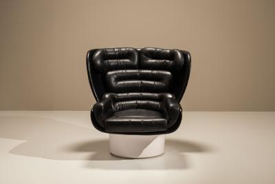 Joe Colombo Elda Chair and Ottoman by Joe Colombo for Comfort Italy 1970s