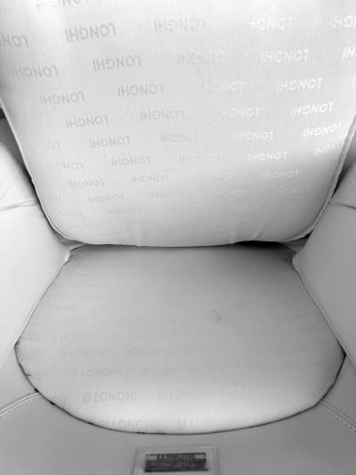 Joe Colombo Joe Colombo Elda Swivel Chair Fratelli Longhi White Leather 4 Available