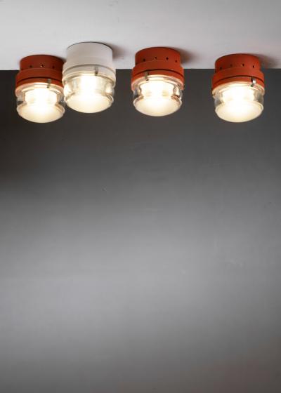 Joe Colombo Joe Colombo set of 3 wall lamps