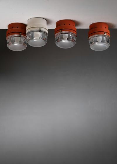 Joe Colombo Joe Colombo set of 3 wall lamps