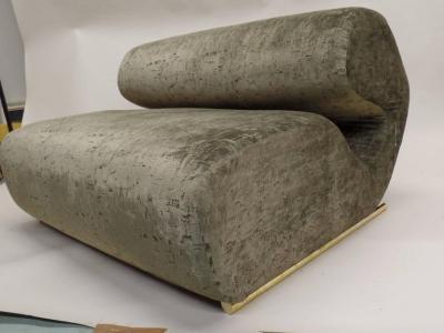 Joe Colombo Rare Italian Mid Century Modern Curvilinear Sofa or Settee Joe Colombo 1970