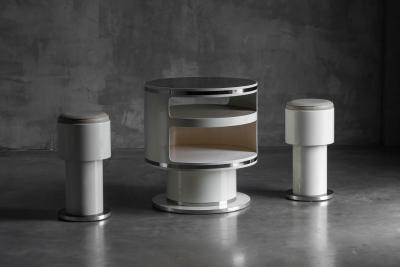 Joe Colombo Space Age Modular Bar Set by Joe Colombo Italy ca 1968