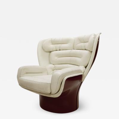 Joe Colombo Swivel Lounge Chair By Joe Colombo Model Elda 1963