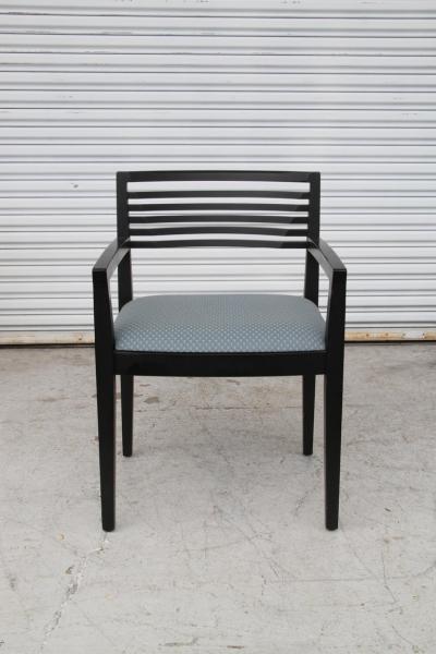 Joe Linda Ricchio Set of 4 Ebonized Knoll Ricchio Chairs