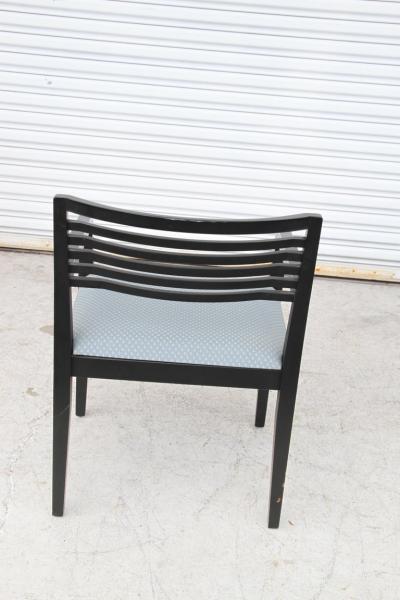 Joe Linda Ricchio Set of 4 Ebonized Knoll Ricchio Chairs