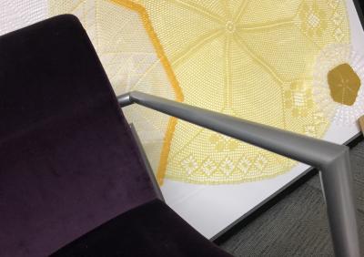 Joe Linda Ricchio Set of 6 Cortona Guest Staking Chairs by Joe Ricchio for HBF