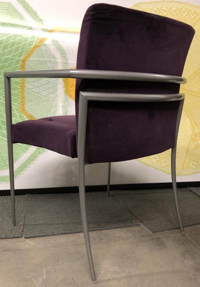 Joe Linda Ricchio Set of 6 Cortona Guest Staking Chairs by Joe Ricchio for HBF