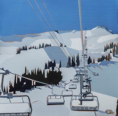 Joe Strickland Riding Up II