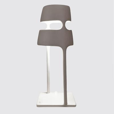 Joel Bartz EFFIGIE Floor lamp sculpture clay and cellulose unique lighting